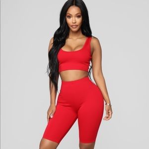 Two piece biker short